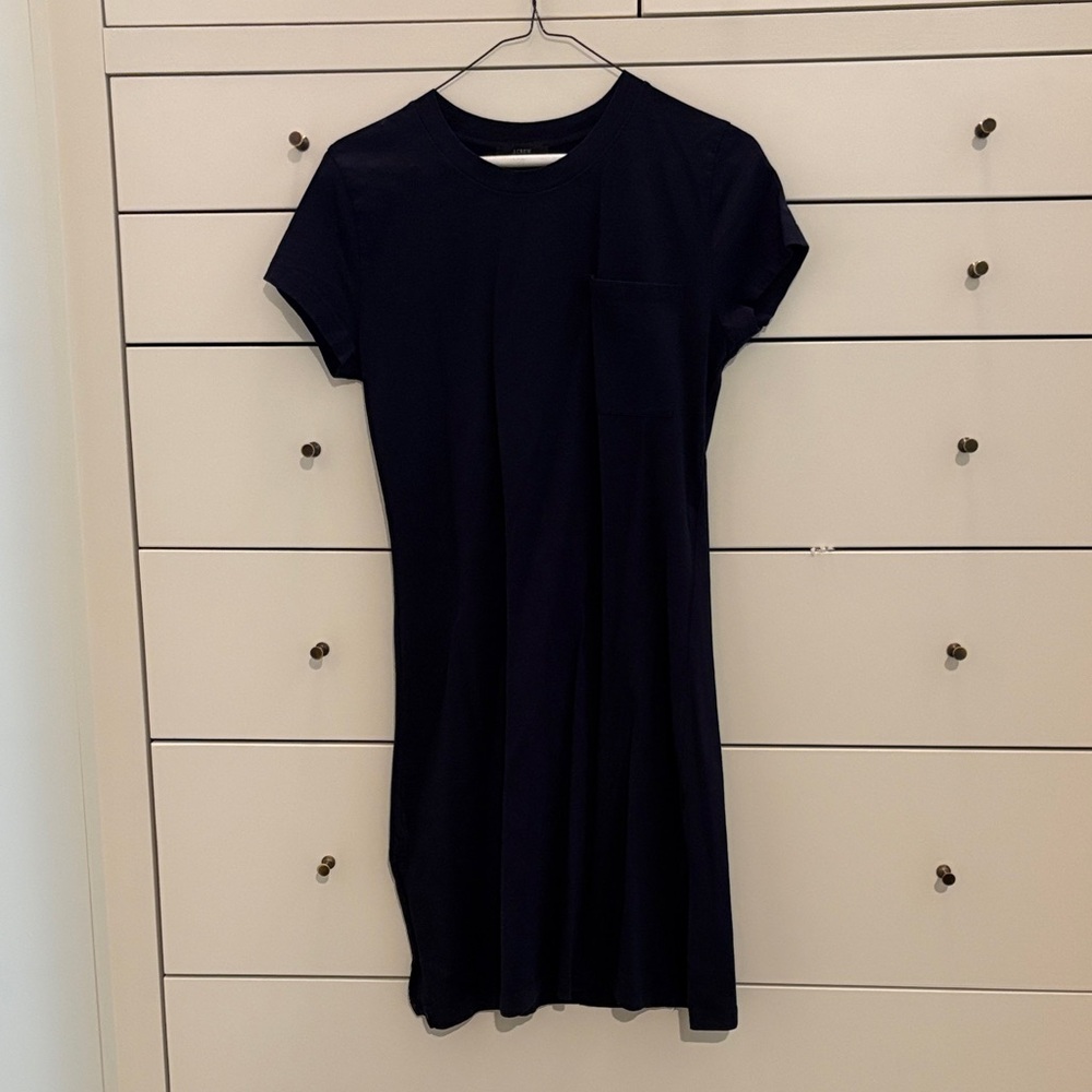 Classic Black T-Shirt Dress